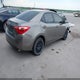 2T1BURHE8KC169418 2019 Toyota Corolla Le auction photo thumbnail 4