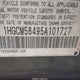 1HGCM56495A101727 2005 Honda Accord 2.4 Lx auction photo thumbnail 9