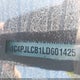 1C4PJLCB1LD601425 2020 Jeep Cherokee Latitude Fwd auction photo thumbnail 9