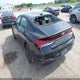KMHLM4AJXMU003983 2021 Hyundai Elantra Hybrid Blue auction photo thumbnail 3