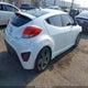 KMHTC6AE9EU209508 2014 Hyundai Veloster Turbo W/Blue auction photo thumbnail 4