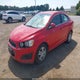 1G1JC5SH0C4130863 2012 Chevrolet Sonic 2Lt auction photo thumbnail 2