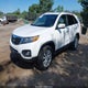 5XYKU4A21BG179750 2011 Kia Sorento Ex V6 auction photo thumbnail 2