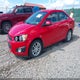1G1JC5SHXD4104384 2013 Chevrolet Sonic Lt Auto auction photo thumbnail 2