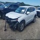 5NMS3CAD7LH145009 2020 Hyundai Santa Fe Sel auction photo thumbnail 2