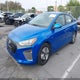 KMHC65LC8HU054550 2017 Hyundai Ioniq Hybrid Blue auction photo thumbnail 2
