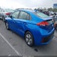 KMHC65LC8HU054550 2017 Hyundai Ioniq Hybrid Blue auction photo thumbnail 3