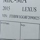 JTHBW1GG8F2090025 2015 Lexus Es 300H auction photo thumbnail 9