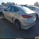KMHD84LF1HU102764 2017 Hyundai Elantra Se auction photo thumbnail 3