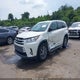 5TDKZRFH4JS546122 2018 Toyota Highlander Xle auction photo thumbnail 2