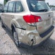 4S4BRCAC5A3370915 2010 Subaru Outback 2.5I auction photo thumbnail 6
