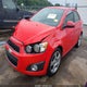 1G1JE5SB8F4106062 2015 Chevrolet Sonic Ltz Auto auction photo thumbnail 2