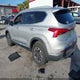 KM8S2DA14NU023813 2022 Hyundai Santa Fe Hybrid Blue auction photo thumbnail 3