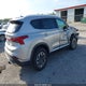 KM8S2DA14NU023813 2022 Hyundai Santa Fe Hybrid Blue auction photo thumbnail 4