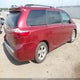 5TDKZ3DC9JS908806 2018 Toyota Sienna Le 8 Passenger auction photo thumbnail 4