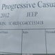 1C4RJFCG4CC153418 2012 Jeep Grand Cherokee Overland auction photo thumbnail 9