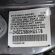 2HGES26885H523778 2005 Honda Civic Ex auction photo thumbnail 9