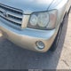 JTEGF21A130110376 2003 Toyota Highlander V6 auction photo thumbnail 6