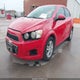 1G1JC5SH2G4136444 2016 Chevrolet Sonic Lt Auto auction photo thumbnail 2