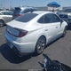 5NPEL4JA8MH065845 2021 Hyundai Sonata Sel auction photo thumbnail 4
