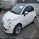 3C3CFFCRXHT659117 2017 Fiat 500 Lounge auction photo thumbnail 2