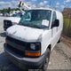 1GCWGFBA8D1102953 2013 Chevrolet Express 2500 Work Van auction photo thumbnail 2