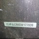 1C4PJLCB8GW177039 2016 Jeep Cherokee Latitude auction photo thumbnail 9