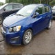 1G1JC6SB7D4247195 2013 Chevrolet Sonic Lt Auto auction photo thumbnail 2