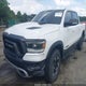 1C6SRFLT2KN534007 2019 Ram 1500 Rebel 4X4 5'7 Box auction photo thumbnail 2