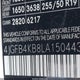 4JGFB4KB8LA150443 2020 Mercedes-Benz Gle 350 4Matic auction photo thumbnail 9
