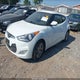 KMHTC6AD4HU309320 2017 Hyundai Veloster auction photo thumbnail 2
