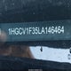 1HGCV1F35LA146464 2020 Honda Accord Sport auction photo thumbnail 17