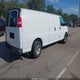 1GCWGBFP3L1148549 2020 Chevrolet Express Cargo Rwd 2500 Extended Wheelbase Wt auction photo thumbnail 4