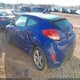KMHTC6AD1EU209574 2014 Hyundai Veloster Base W/Black auction photo thumbnail 3