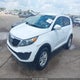 KNDPB3A25B7062546 2011 Kia Sportage Lx auction photo thumbnail 2