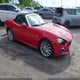 JC1NFAEK8H0106144 2017 Fiat 124 Spider Lusso auction photo thumbnail 1