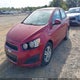 1G1JB5SH6C4206573 2012 Chevrolet Sonic 1Ls auction photo thumbnail 2