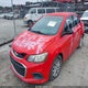 1G1JD5SH1H4141021 2017 Chevrolet Sonic Lt Auto auction photo thumbnail 2