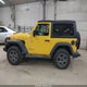 1C4GJXAG8MW654893 2021 Jeep Wrangler Sport S 4X4 auction photo thumbnail 14