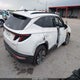 KM8JBCA1XNU020744 2022 Hyundai Tucson Hybrid Blue auction photo thumbnail 4