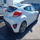 KMHTC6AE2EU183673 2014 Hyundai Veloster Turbo W/Blue auction photo thumbnail 4