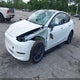 7SAYGDED6SA373016 2025 Tesla Model Y auction photo thumbnail 2