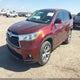 5TDKKRFHXES026601 2014 Toyota Highlander Xle V6 auction photo thumbnail 2