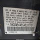 1HGCM56455A033779 2005 Honda Accord 2.4 Lx auction photo thumbnail 9