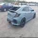 SHHFK7H51JU204904 2018 Honda Civic Ex auction photo thumbnail 4