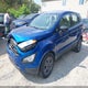 MAJ3S2FE0LC340117 2020 Ford Ecosport S auction photo thumbnail 2
