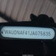 WAUDNAF41JA075835 2018 Audi A4 2.0T Premium/2.0T Tech Premium auction photo thumbnail 9