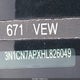 3N1CN7APXHL826049 2017 Nissan Versa 1.6 S+ auction photo thumbnail 9