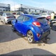 KMHTC6AE4EU184467 2014 Hyundai Veloster Turbo W/Black auction photo thumbnail 3
