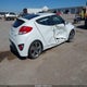 KMHTC6AE0DU144563 2013 Hyundai Veloster Turbo W/Blue auction photo thumbnail 4